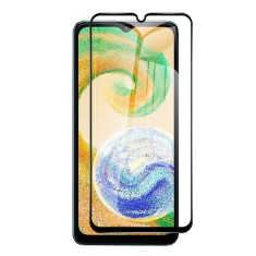 Folie sticla securizata compatibila cu samsung galaxy a04, 5d edge to edge, full glue, anti explozie, negru foto