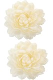 2 bucăți agrafe decorative &icirc;n formă de floare pentru fixarea accesoriilor de decorare a ferestrelor