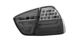 Set lampi spate, stopuri Bmw Seria 3, 11.2008, Sedan, montare spate, stanga+dreapta, cu lumina parcare fiber-optic; LED; fumuriu; Tuning, Eagle Eyes
