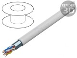 Cablu Telecomunicații 10x2x0,5mm Cu PVC Alb