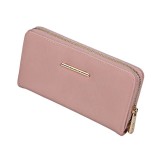 Portofel dama din piele ecologica Exclusivo Bags EXB-5013, Roz, 20 x 11 cm, Oem