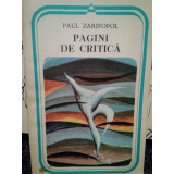 Paul Zarifopol - Pagini de critica (1984)