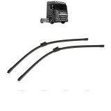 Cumpara ieftin Set 2 Stergatoare DAF XF II 2021-2023, parbriz, Bosch Aerotwin Jet Blade