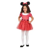 Set costum Minnie Mouse pentru fete 3-4 ani 104 cm