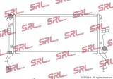 Radiator Hyundai Kona 17-, motor: 1.0 T-GDI, 1.6 T-GDI, 2.0, 649x298x26, SRLine, Aluminiu/ Plastic brazat, 25310J9000; 25310J9050