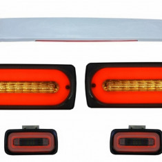 Stopuri Full LED cu Lampa Ceata si Eleron Portbagaj MERCEDES Benz W463 G-Class (1989-2015) Performance AutoTuning