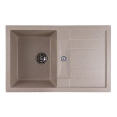 Chiuveta de bucatarie Elefant Premium Troya 7850 , Safari bej 776x496 mm Innovative ReliableTools
