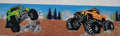 Murale tehnica Spray paint foto