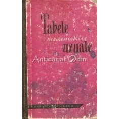 Tabele Matematice Uzuale - Avram Marcovici