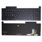 Tastatura Laptop Gaming, Asus, ROG Strix G18 (2023) G814J, G814JU, G814JV, G814JI, G814JVR, G814JZR, G814JZR, iluminata, RGB, 16 pini, layout US
