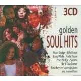 CD 3XCD Various &ndash; Golden Soul Hits = BOX CU 3 CD CARCASA NORMALA = (VG++)