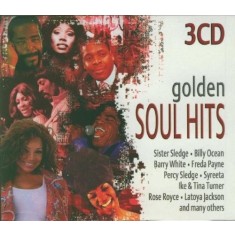 CD 3XCD Various &ndash; Golden Soul Hits = BOX CU 3 CD CARCASA NORMALA = (VG++)