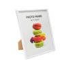 Rama foto 20x25 cm, Plastic, Alb, ATU-080526, Oem