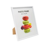 Rama foto 20x25 cm, Plastic, Alb, ATU-080526, Oem