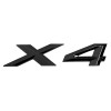Emblema X4 negru ,spate portbagaj BMW