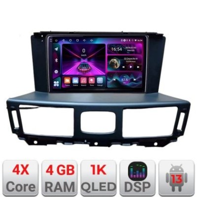 Navigatie Infinity Q70 M37 2012-2019 Android radio gps internet 4+64 InCell Display 1K KIT-Q70+EDT-E209-RK CarStore Technology foto