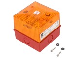 Semnalizator Luminos Flash Ambră FL40 230VAC IP65