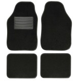 Cumpara ieftin Set covorase auto universale Gran Pree, mocheta, negru, 4 bucati, Lampa