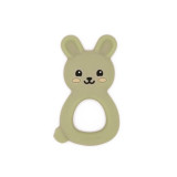 Jucarie dentitie silicon Bunny Doo Olive, 1 bucata