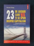 23 de lucruri care nu ți se spun despre capitalism &ndash; Ha‑Joon Chang