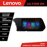 Navigatie Dedicata Hyundai i20 2020+ Lenovo Android QLED 4GB+64GB Ecran 360
