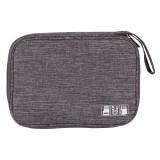 Husă Organizare Cabluri, Model Gri, Dimensiuni 24.5x13x7.5 cm, Oem