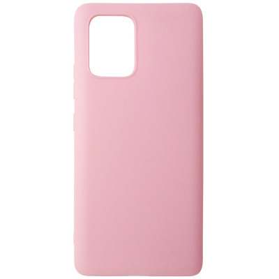 Husa silicon roz mat pentru Samsung Galaxy S10 Lite foto