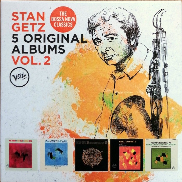 5 CD set compilație - Stan Getz: 5 Original Albums. Vol. 2 (Box set)