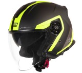 Casca moto semi-integrala, Origine Palio 2.0 Techy, culoare negru/galben, marime... Cod Produs: MX_NEW KASORI1204