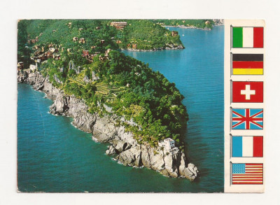 FA6 - Carte Postala - ITALIA - Golfo del Tigullio, circulata 1976 foto