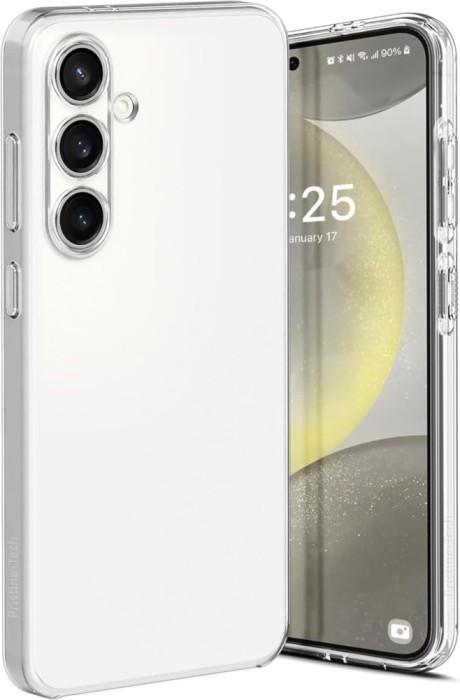 BestCase&reg; Husa Clear Silicon pentru Samsung Galaxy S25 FE, Transparent