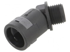 Conectori &icirc;n unghi 45&deg; poliamidă 6 filet metric