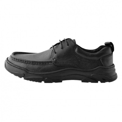 Pantofi barbati, din piele naturala, marca Mels, B32323-01-143, negru foto
