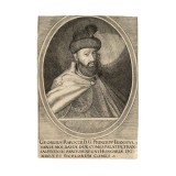 Principele Gheorghe R&aacute;k&oacute;czi al II-lea, gravură &icirc;n cupru