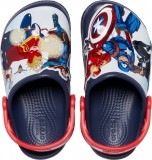 Saboți Crocs Fun Lab Avengers Patch Clog Albastru - Navy