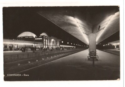 CPI B 11129 CARTE POSTALA - CONSTANTA, GARA, RPR foto