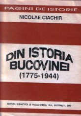 Din istoria Bucovinei (1775-1944) foto