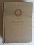 (C467) A.N. SEROV - ARTICOLE ALESE