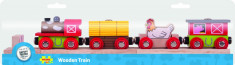 Trenuletul fermei vesele PlayLearn Toys foto