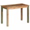 vidaXL Masă de bucătărie, 110x55x76 cm, lemn masiv reciclat 373980