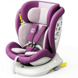 Scaun Auto Tweety Plus DELUXE BUF BOOF iSIZE Purple cu Isofix rotativ 360 grade 40-150 cm