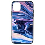 Husa iPhone 11 TPU Glass Design 06 - Protectie Premium
