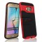 Toc 2 in 1 Hybrid Samsung Galaxy S7 Edge RED