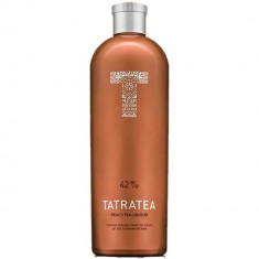 Lichior pe Baza de Ceai Tatratea Peach and White, 0.7 L, 42% Alcool, Lichior Tatratea Peach and White Tea Liqueur, Lichior de Ceai Tatratea, Tatratea