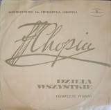 Disc vinil, LP. Towarzystwo Im. Fryderyka Chopina - Dzieła Wszystkie (Complete Works)-FRYDERYK CHOPIN-252538, Polskie Nagrania Muza