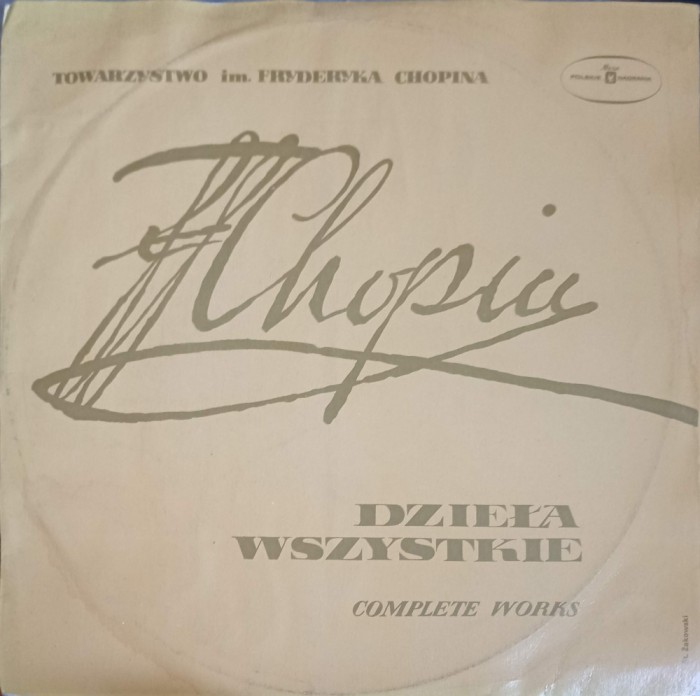 Disc vinil, LP. Towarzystwo Im. Fryderyka Chopina - Dzieła Wszystkie (Complete Works)-FRYDERYK CHOPIN-252538