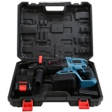 Ciocan rotopercutor, Profesional, 2 baterii cu incarcator, SDS+, mufa UE 3500 rpm, albastru