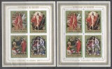 Burundi 1969 Religious Easter perf.+imperf. sheets MNH S.570, Nestampilat