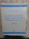 LETOPISETUL TARII MOLDOVEI DE LA ZIDIREA LUMII PANA LA 1601 - NICOLAE COSTIN