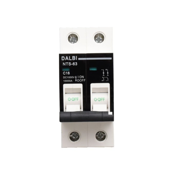 Siguranta MCB de Circuit Fotovoltaic DC 1000V - 2P 16A